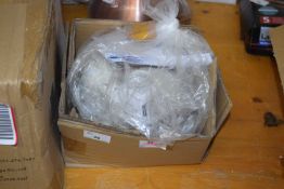 Three spot light ceiling light fitting