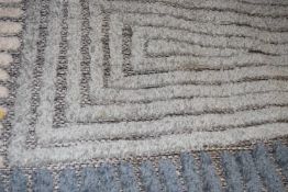 Paco Home Stilo floor rug, blue, 80 x 150cm