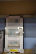Three-piece photograph frame, 26cm x 51cm