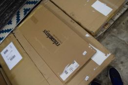 Tarawa 90cm wide clothes rack, white