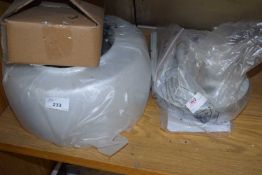 Ceiling mounted light fitting