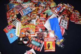 A largre quanity of various comic gifts mainly from Beano and Dandy.