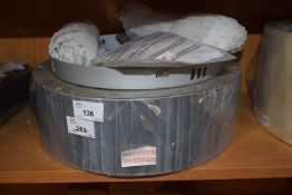 Flush mounted ceiling light fitting