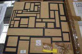 Squares decorative wall art, approx 50 x 50cm