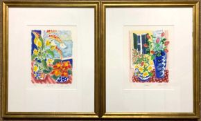 Cathi Whiting (British, 20th Century) 'Acala I' limited edition, serigraph, numbered (160/250) and