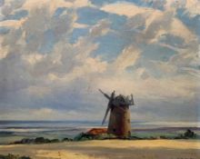 Wilfred Stanley Pettitt (British, 20th century), Blakeney Mill, oil on board, 9.5x11ins, signed,