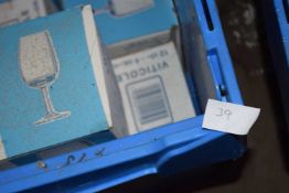 Four boxes of 4oz wine glasses