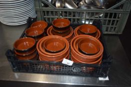 Basket of mixed sized ramekins