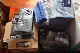 Large quantity of serviettes