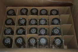 Box containing 20 Amstel pint glasses