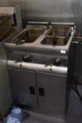 Lincat twin fryer