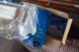 Large quantity of plastic cutlery