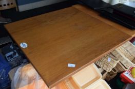 3 single four seater dining tables, 70 x 70 cm, height approx 74 cm