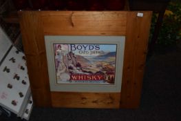 Boyds Old Irish advertising print