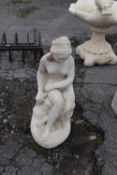 Composite garden statue, height 60cm