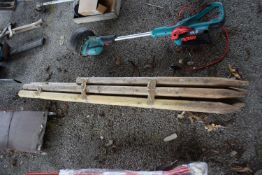 Quantity of six foot round stakes