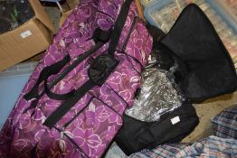 Two large sports bag containing a quantity of smaller bags