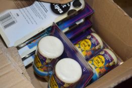 Quantity of dog poo bag wipes boxes