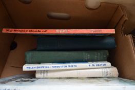 Approx 20 books on shipping and boating to include On Stranger Tides by Tim Powers, A Million