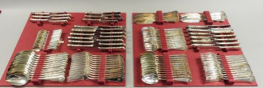 WMF, Chippendale Besteck-Set für zwölf Personen