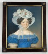 Pastellmalerei einer feinen Dame 