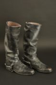 Bottes d officier allemand. German officer boots.