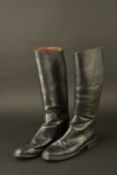 Bottes d officier allemand. German officer boots.