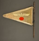 Fanion de voiture Heer. Heer Car Pennant. 