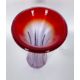 Rote große Murano Glas Vase - Bild 3 aus 5