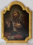 Prunkvolles barockes Gemälde "Heiliger"