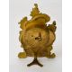 Miniaturuhr Bronze mit Email - Bild 3 aus 4
