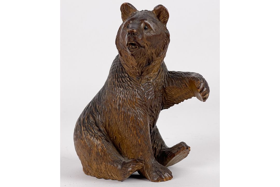 Original geschnitzter Brienzer Bär - Bild 2 aus 11