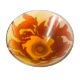 Glasschale mit roten Magnolien - Bild 2 aus 7
