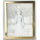 Feines Reliefbild "Feine Dame im Garten" - Bild 1 aus 3