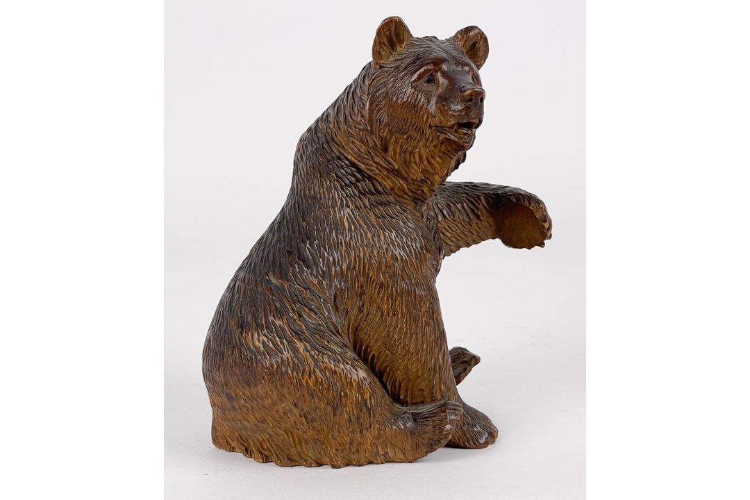 Original geschnitzter Brienzer Bär - Bild 3 aus 11