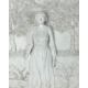 Feines Reliefbild "Feine Dame im Garten" - Bild 2 aus 3
