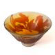Glasschale mit roten Magnolien - Bild 3 aus 7