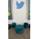 IKEA Teal Foot Stools - Image 2 of 4