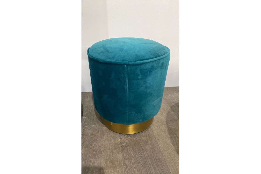 IKEA Teal Foot Stools - Image 3 of 4