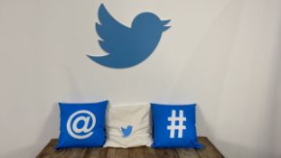 Twitter Cushions X3