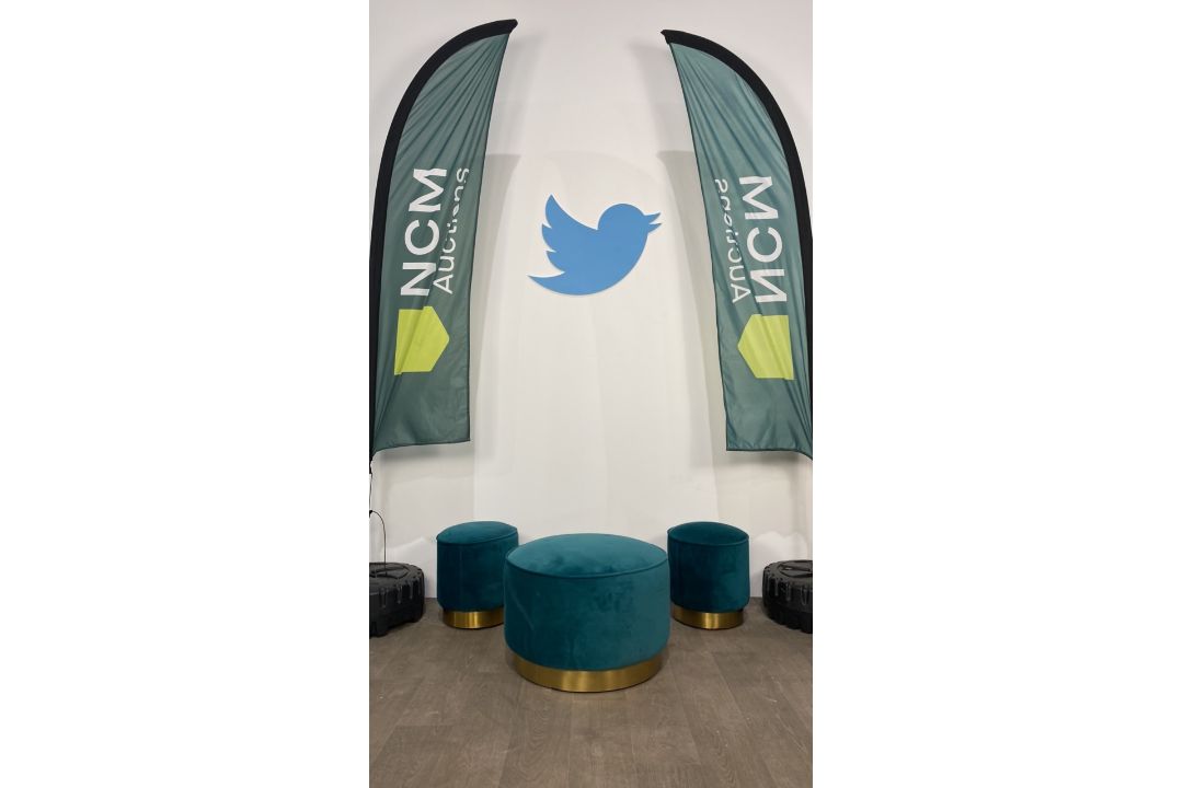 IKEA Teal Foot Stools - Image 1 of 4