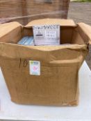 Box of LED cinema light box and tiles