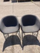 Republic of Fritz Hansen tub chairs x2