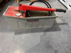 Ridgid 1450 Pressure Tester-Manual Pump