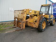 CAT TH63 telehandler fork lift forklift teleporter loader caterpillar 12.5 metre