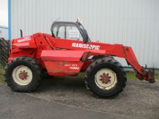 Manitou 725 Turbo telehandler fork lift forklift teleporter loader