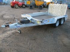 2021 Ifor williams GH106 plant digger flat bed trailer