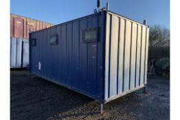 Portable Toilet Block Site Loo Anti Vandal Steel C