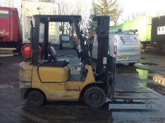 Caterpillar 1.8 ton gas forklift