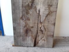 Hardwood Air Dried Sawn Square Edged English Elm Slab